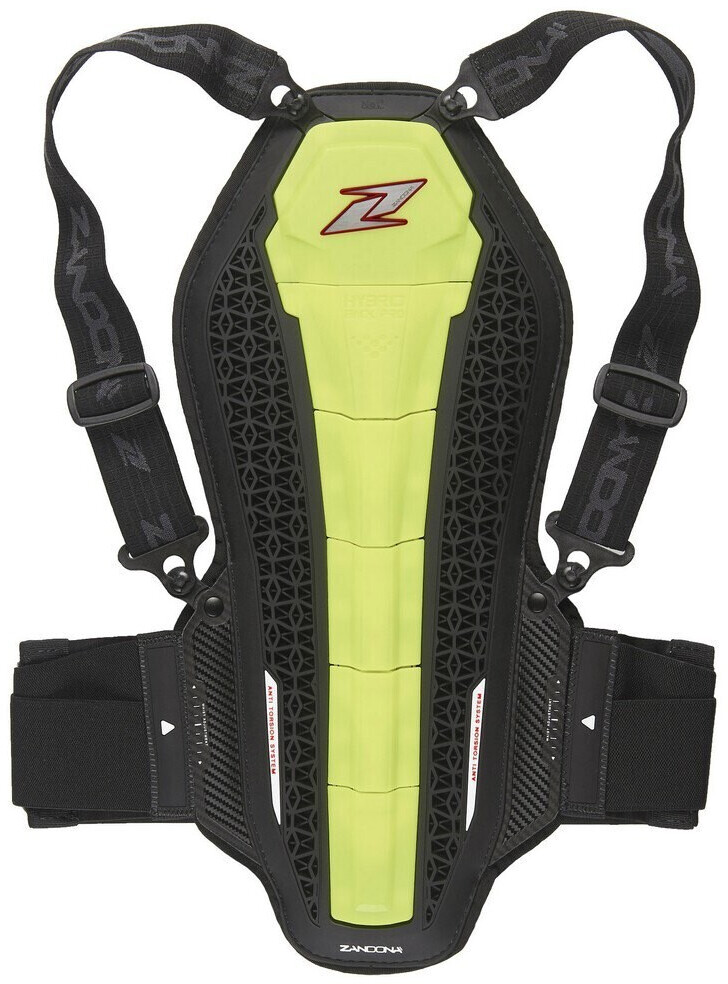 Zandona Hybrid Pro Rs X6 Back Protector Gelb