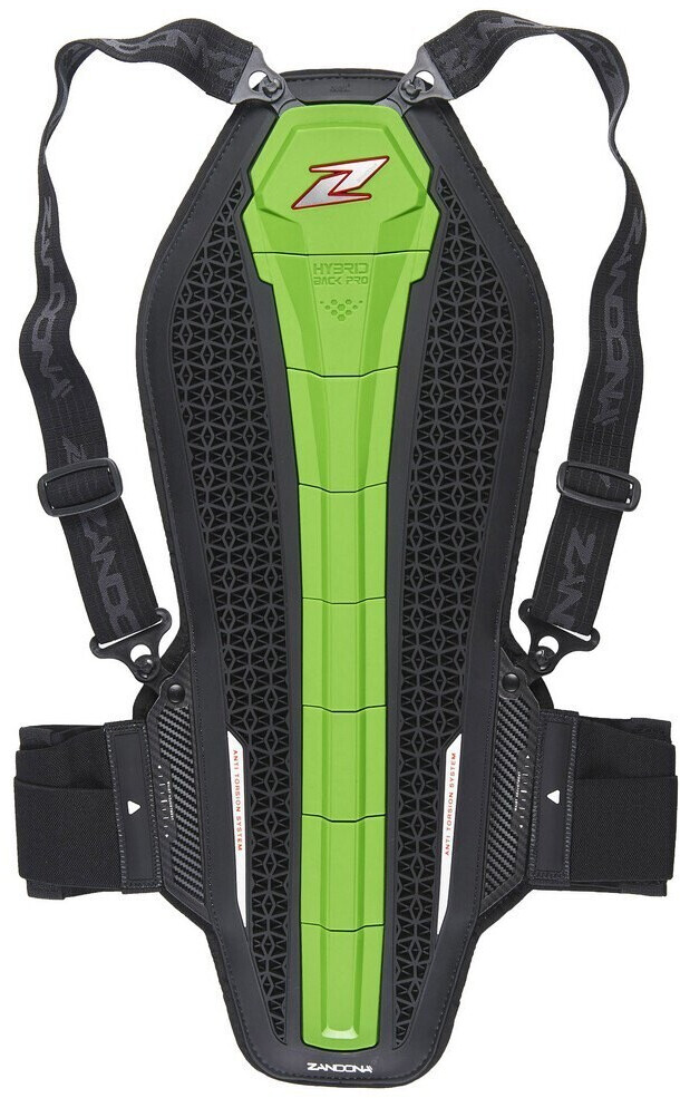 Zandona Hybrid Pro Rs X8 Back Protector green
