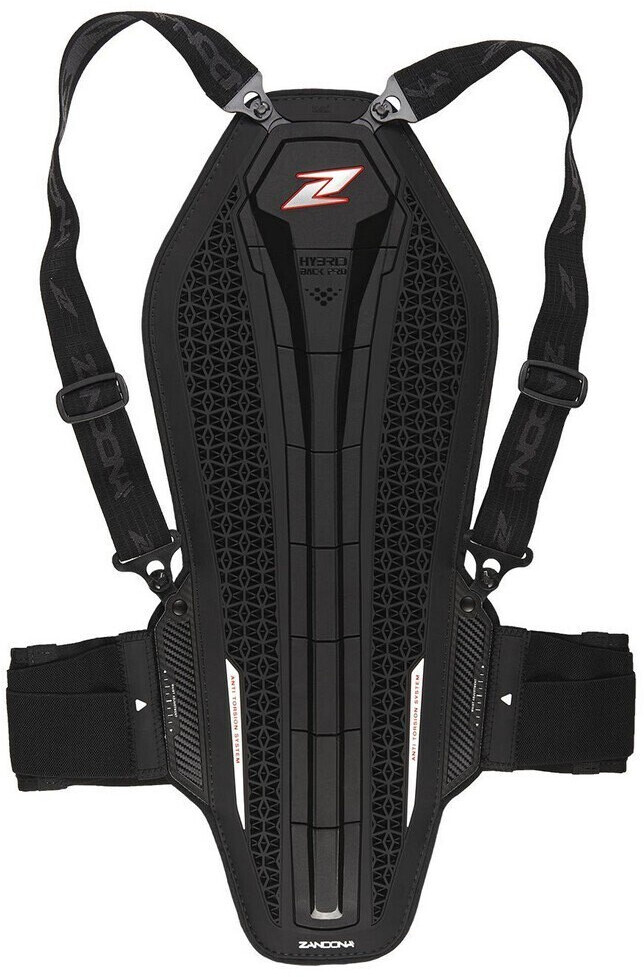 Zandona Hybrid Pro Rs X8 Back Protector black