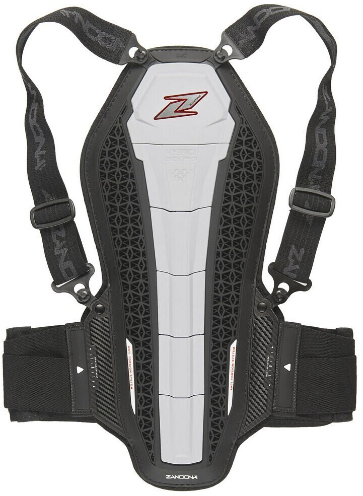 Zandona Hybrid Pro Rs X6 Back Protector white