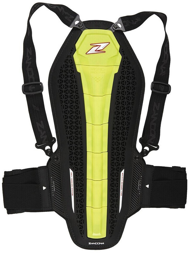 Zandona Hybrid Pro Rs X7 Back Protector Gelb