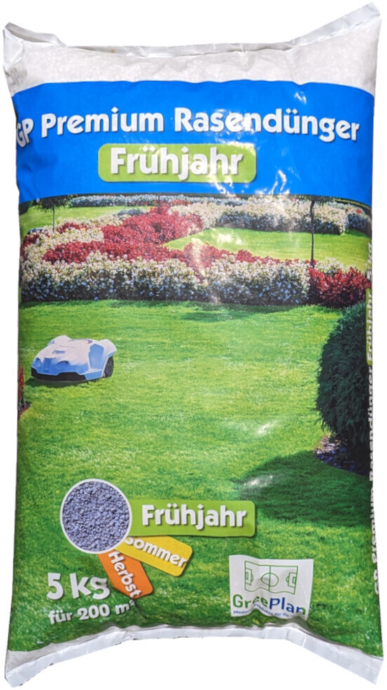 GreenPlan GP Premium Frühjahr Rasendünger 5kg ab 29,95