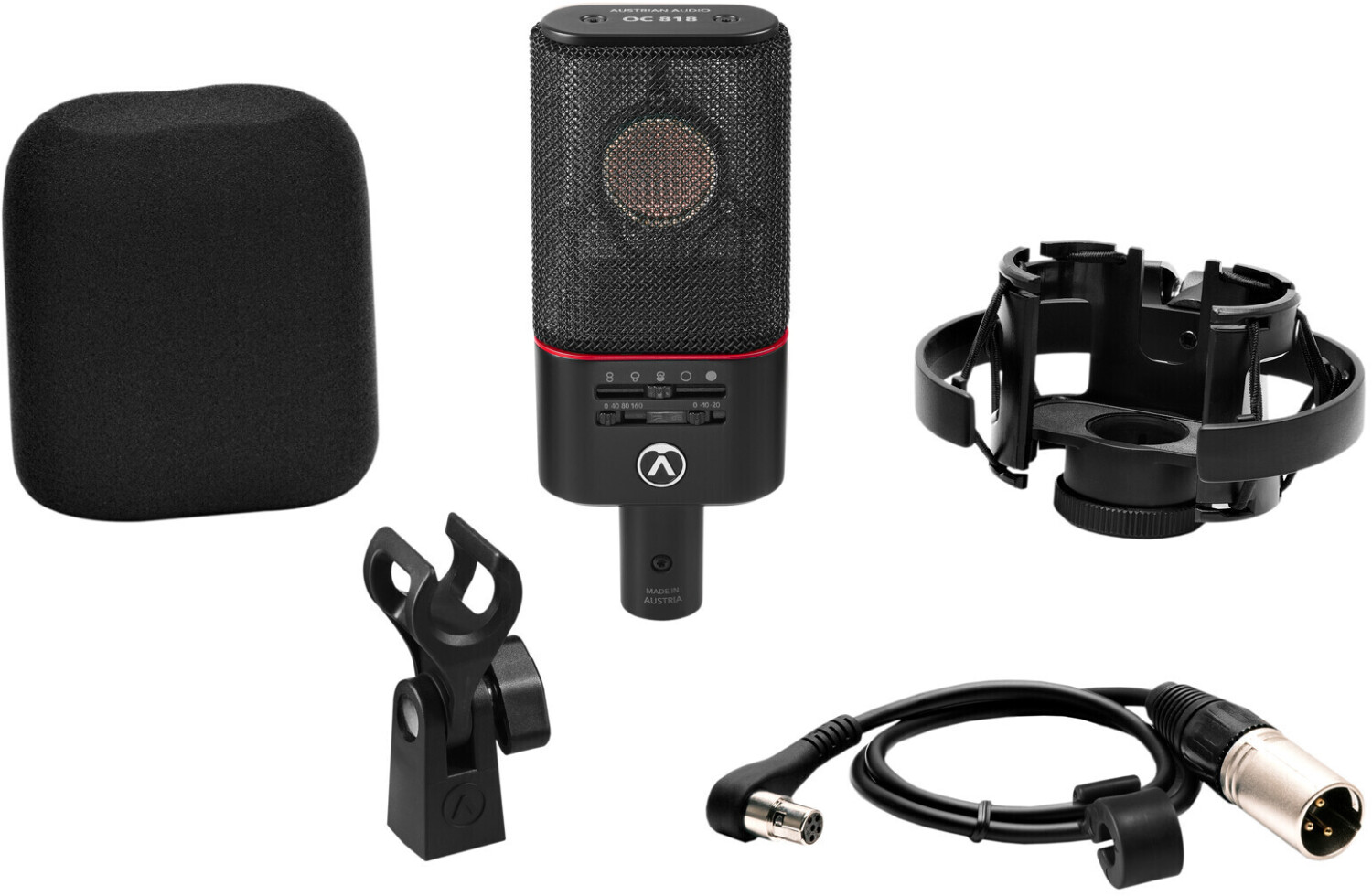 Austrian Audio OC818 Studio Set Black