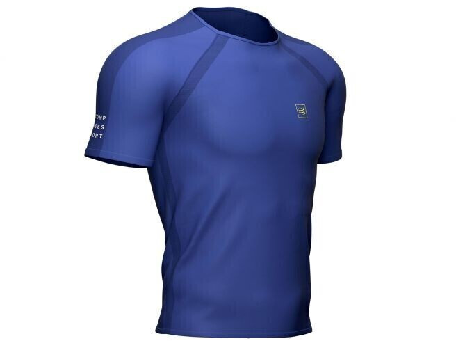 Compressport Training SS T-Shirt soda lite/primerose