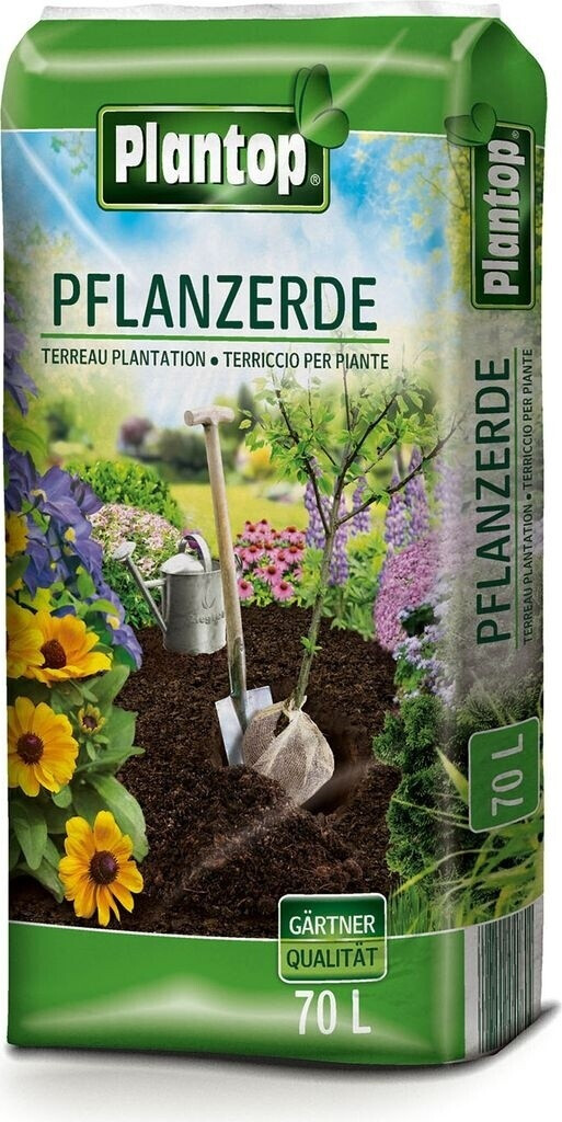 Plantop Pflanzerde Kultursubstrat 70 Liter ab 14,39 € Preisvergleich