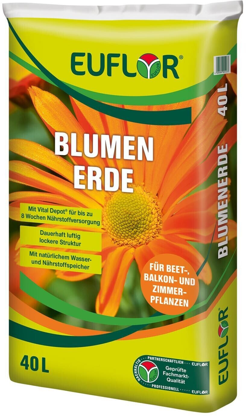 Euflor Blumenerde 40L ab 10,99 € Preisvergleich bei idealo.de