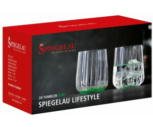 340 2er-Set ab | LifeStyle - bei Trinkglas 14,36 2er-Set: Spiegelau ml € - Preisvergleich 8,3x8,3x9 cm - leaf -