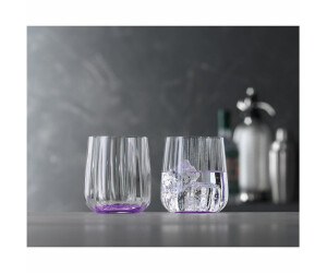 Spiegelau LifeStyle Trinkglas - 2er-Set - lilac - 2er-Set: 340 ml -  8,3x8,3x9 cm ab € 13,90 | Preisvergleich bei