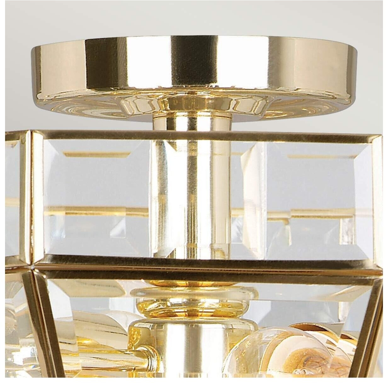 Elstead Lighting OLD-PARK-PB ceiling light OLD PARK 2xE27/60W/230V gold Plafón