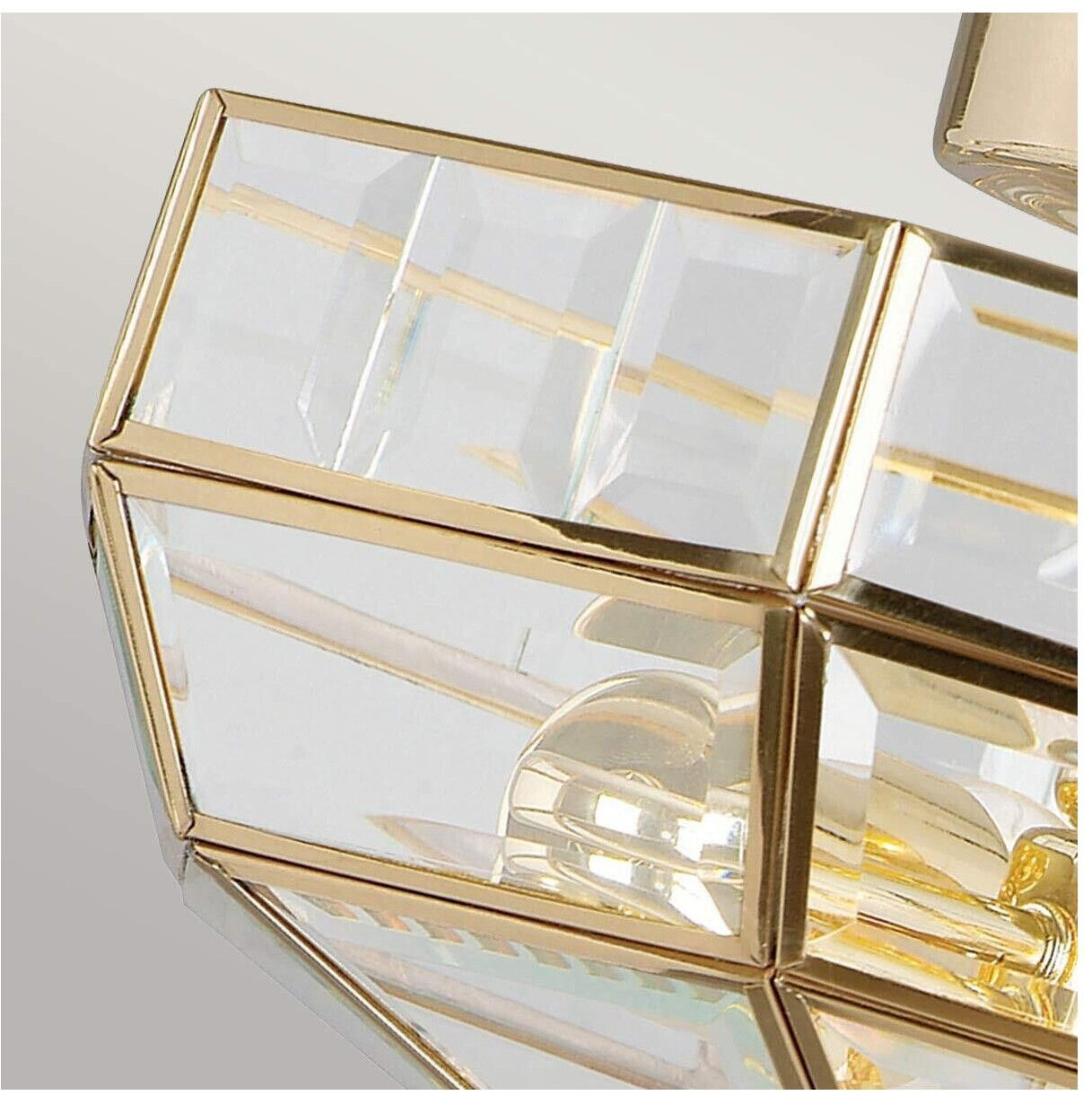 Elstead Lighting OLD-PARK-PB ceiling light OLD PARK 2xE27/60W/230V gold Plafón