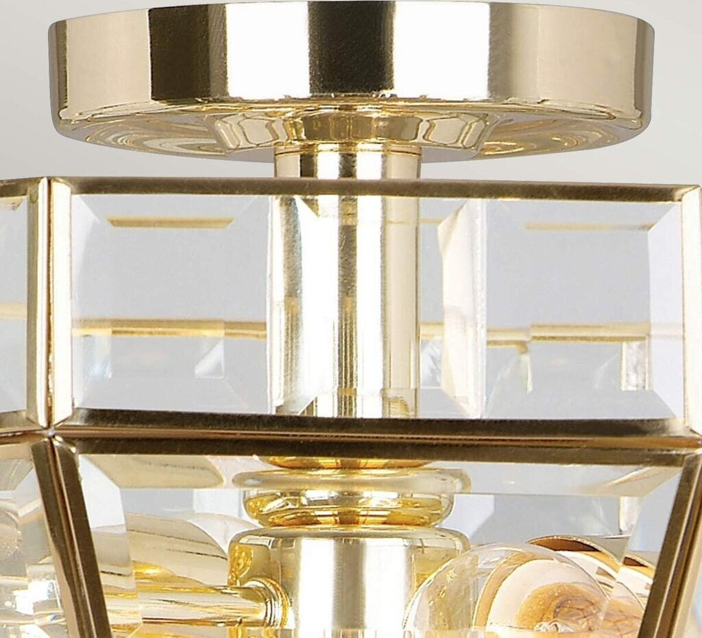 Elstead Lighting OLD-PARK-PB ceiling light OLD PARK 2xE27/60W/230V gold Plafón