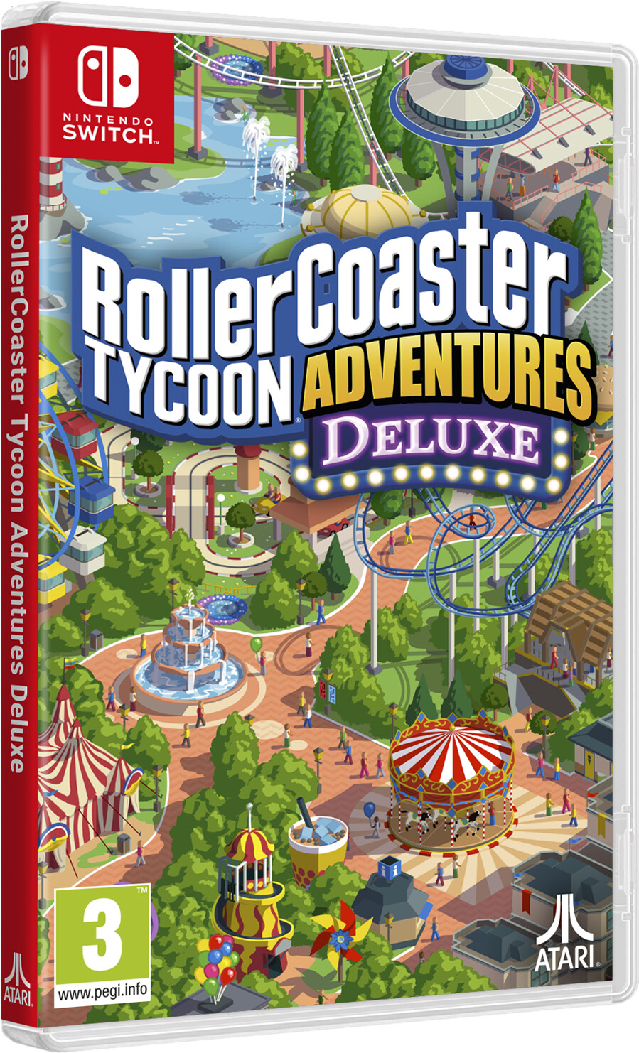 RollerCoaster Tycoon: Adventures - Deluxe (Switch)