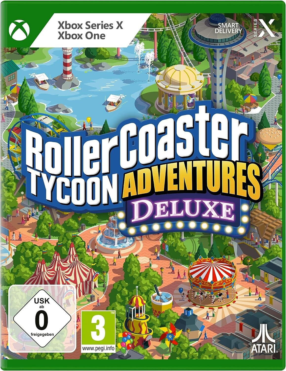 RollerCoaster Tycoon: Adventures - Deluxe (Xbox One/Xbox Series X)