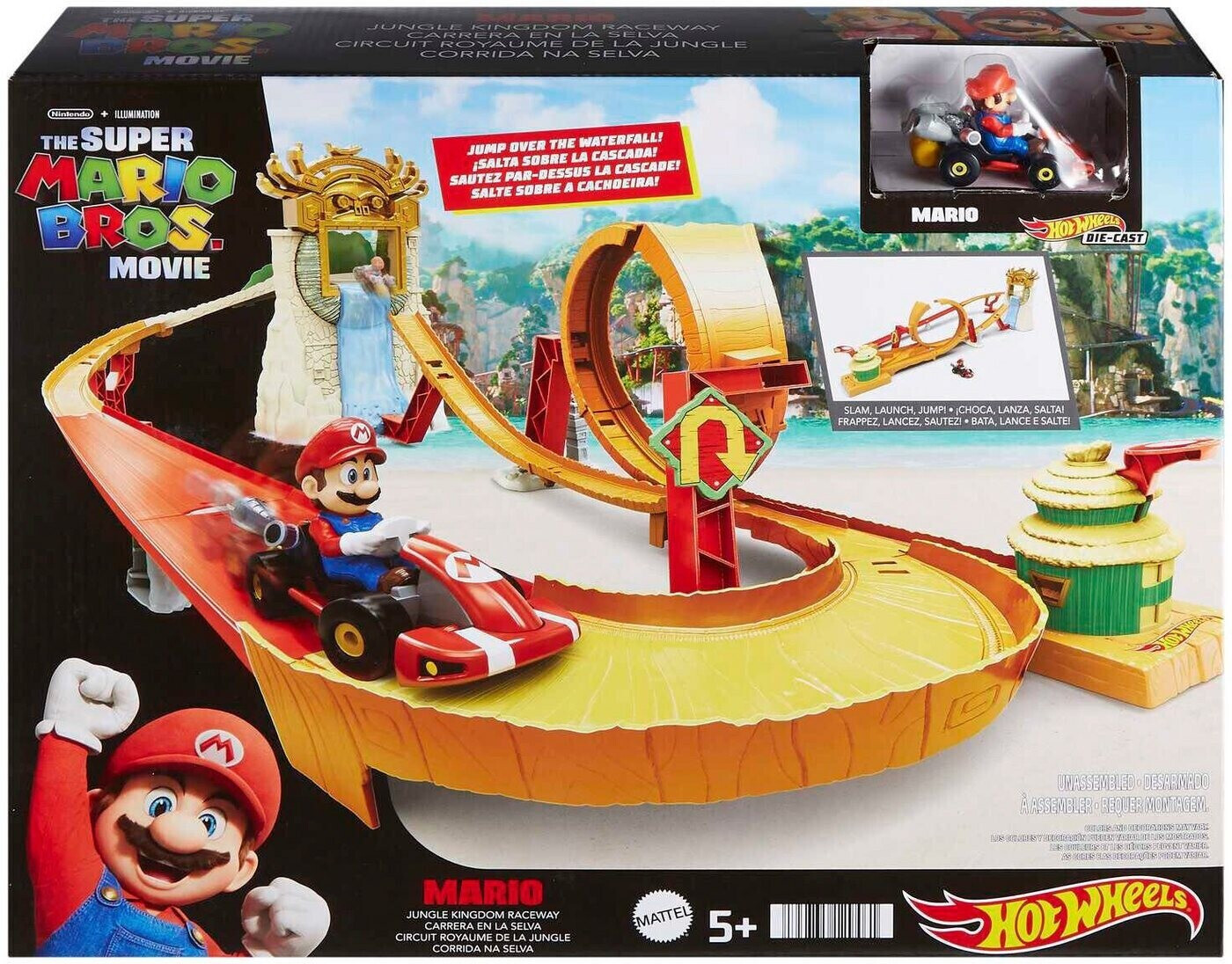 Mario track set discount