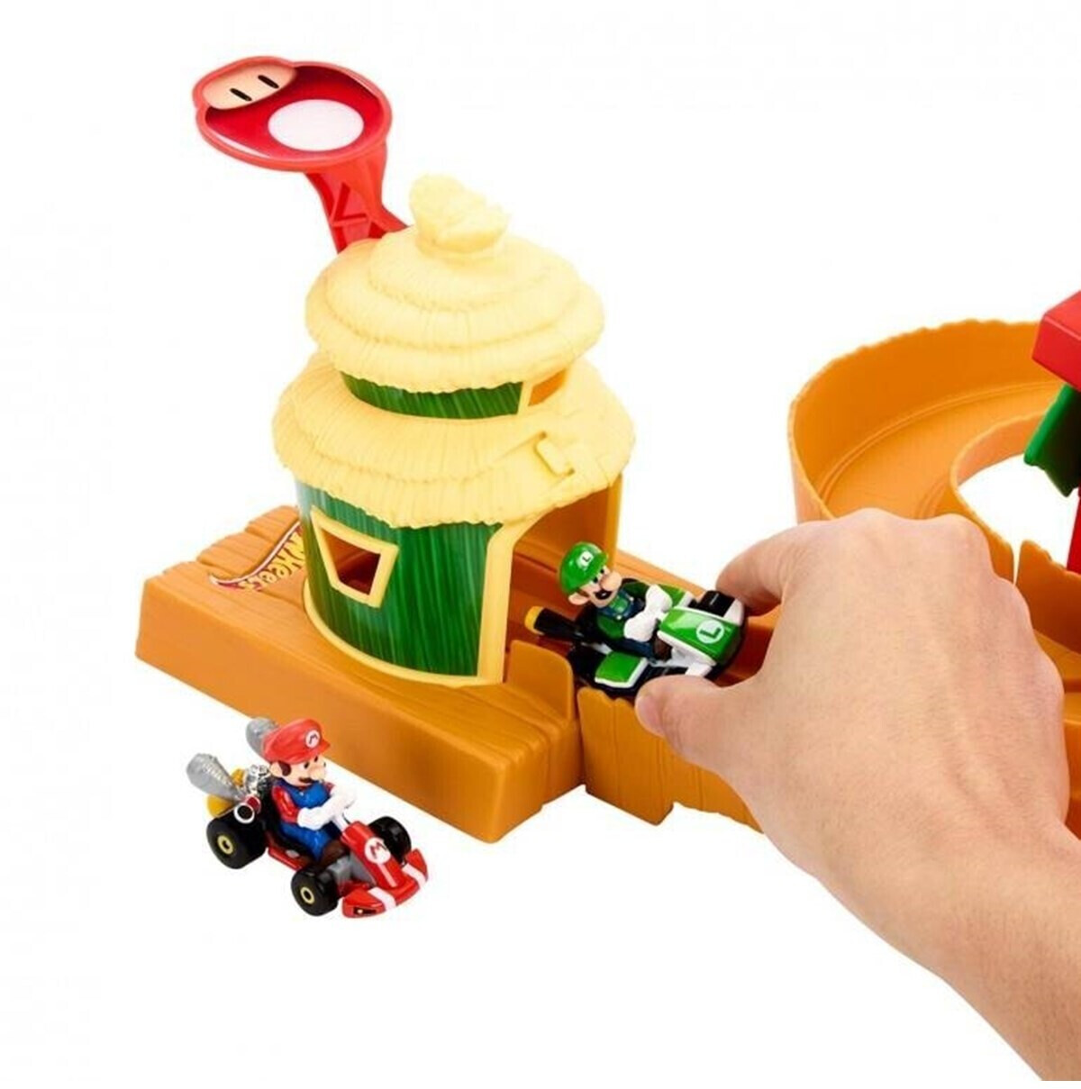 Hot Wheels Mario Bros Kong Island Track Set HMK49 Les Soldes arrivent le 8 janvier 2025 idealo