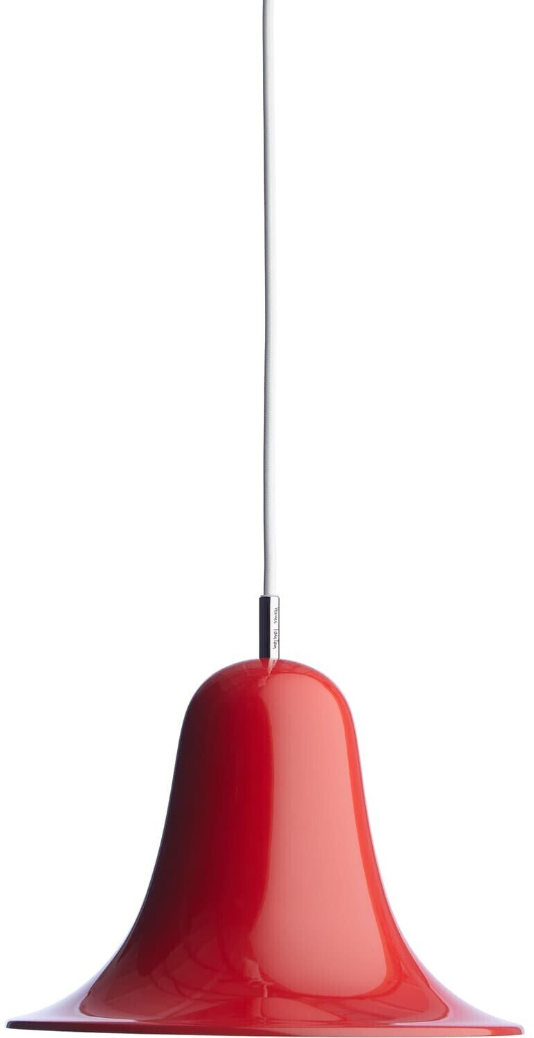 Verpan Pantop Pendant ⌀23 cm bright red