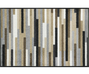 Wash+Dry Schmutzfangmatte Mikado Stripes nature 50 x 75 cm schwarz/ grau/  braun/ beige ab 35,99 € | Preisvergleich bei