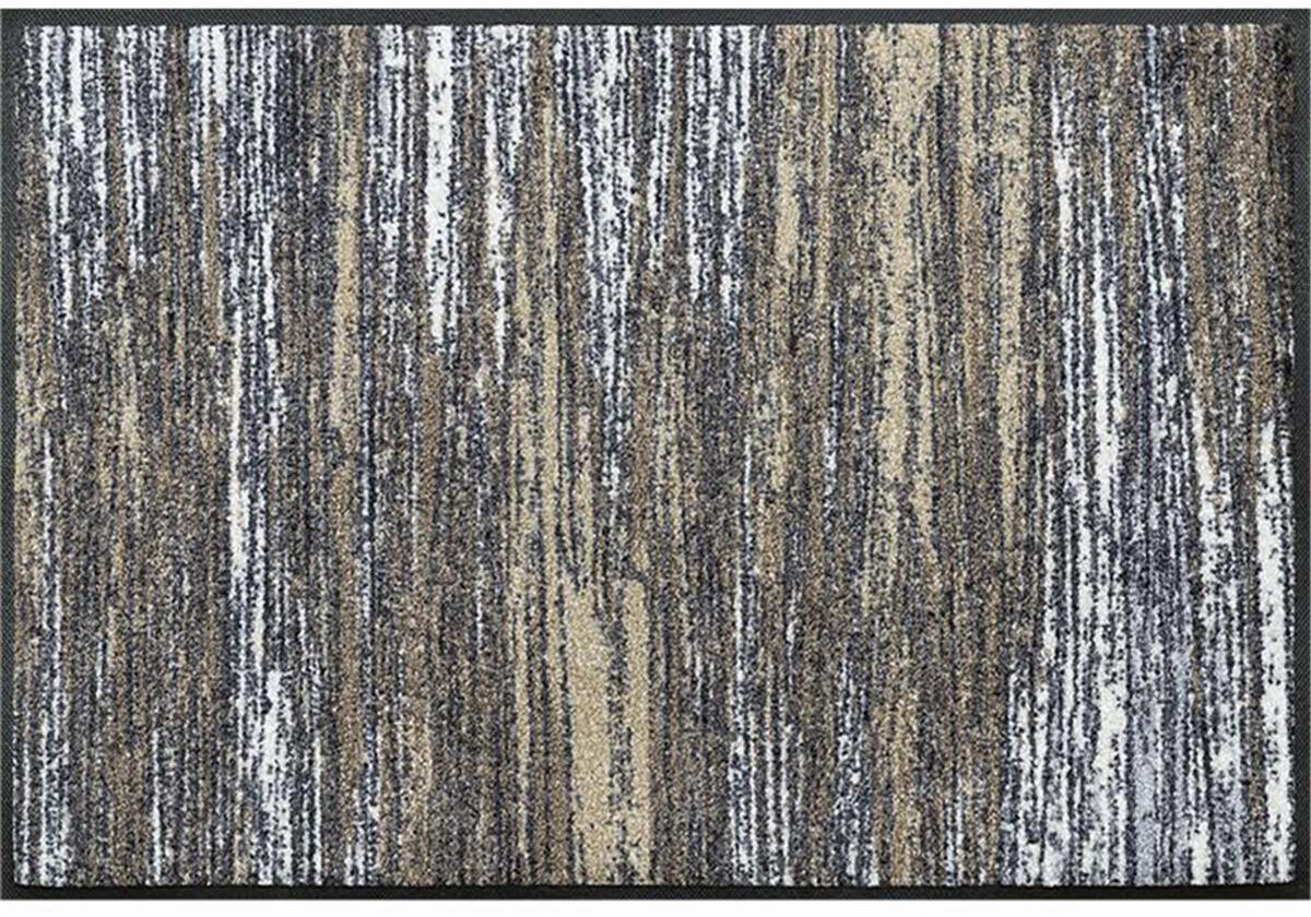 Wash+Dry Dirt control mat Scratchy beige 50 x 75 cm brown/ beige