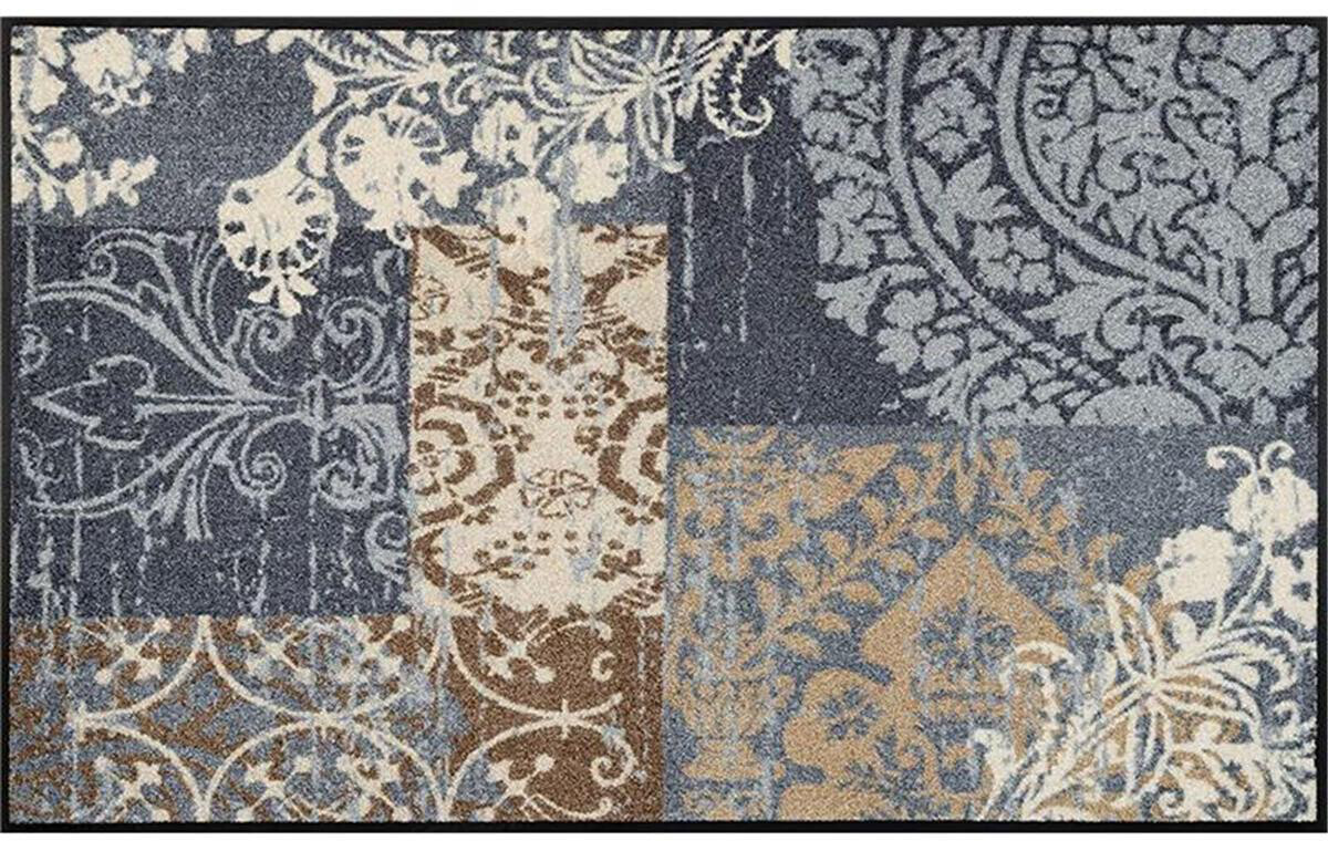 Wash+Dry Entrance mat Armonia gray 75 x 120 cm grey/ beige