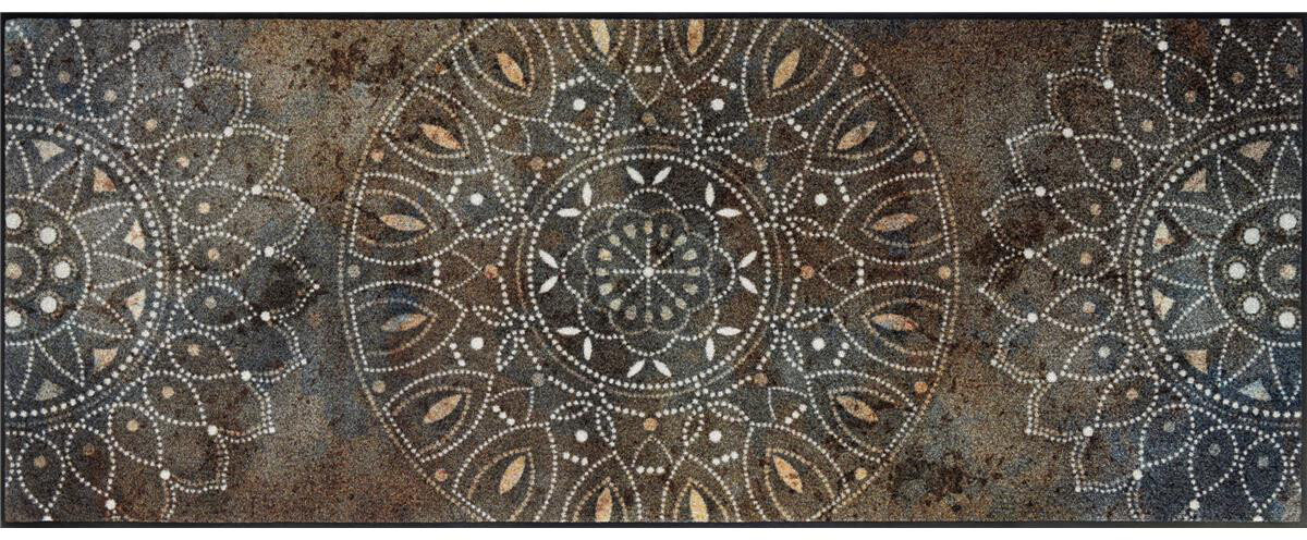 Wash+Dry Dirt control mat Madhana 75 x 190 cm black/ grey/ brown/ beige