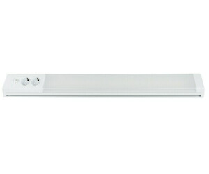 REV-Ritter PENTA Lichtleiste, Steckdosen Unterschrank Küche, LED  Unterbauleuchte mit 2 Steckdosen und Schalter, 15W, 76 cm, weiss ab 39,99 €  | Preisvergleich bei