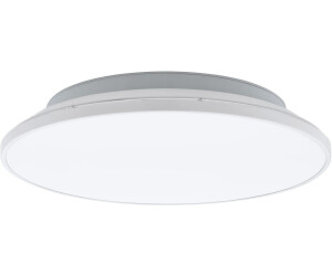 Eglo LED Deckenleuchte Crespillo, Aufbauleuchte Aufbaulampe Weiß, 38 € 52,99 Küchenlampe cm Preisvergleich neutralweiß, 1 Kunststoff, bei LED | flammige in aus modern, ab Ø Bürolampe, Deckenlampe