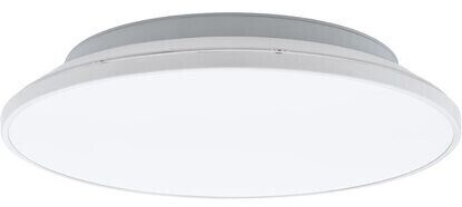 Eglo LED Deckenleuchte Crespillo, 1 flammige Aufbauleuchte modern,  Deckenlampe aus Kunststoff, Küchenlampe in Weiß, Bürolampe, LED Aufbaulampe  neutralweiß, Ø 38 cm ab 52,99 € | Preisvergleich bei