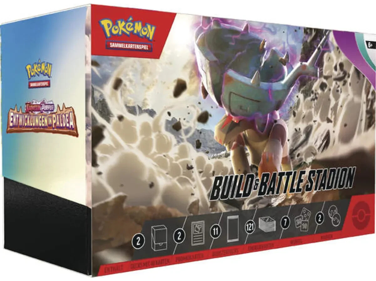 Pokémon Build & Battle Karmesin & Purpur - Entwicklungen in Paldea