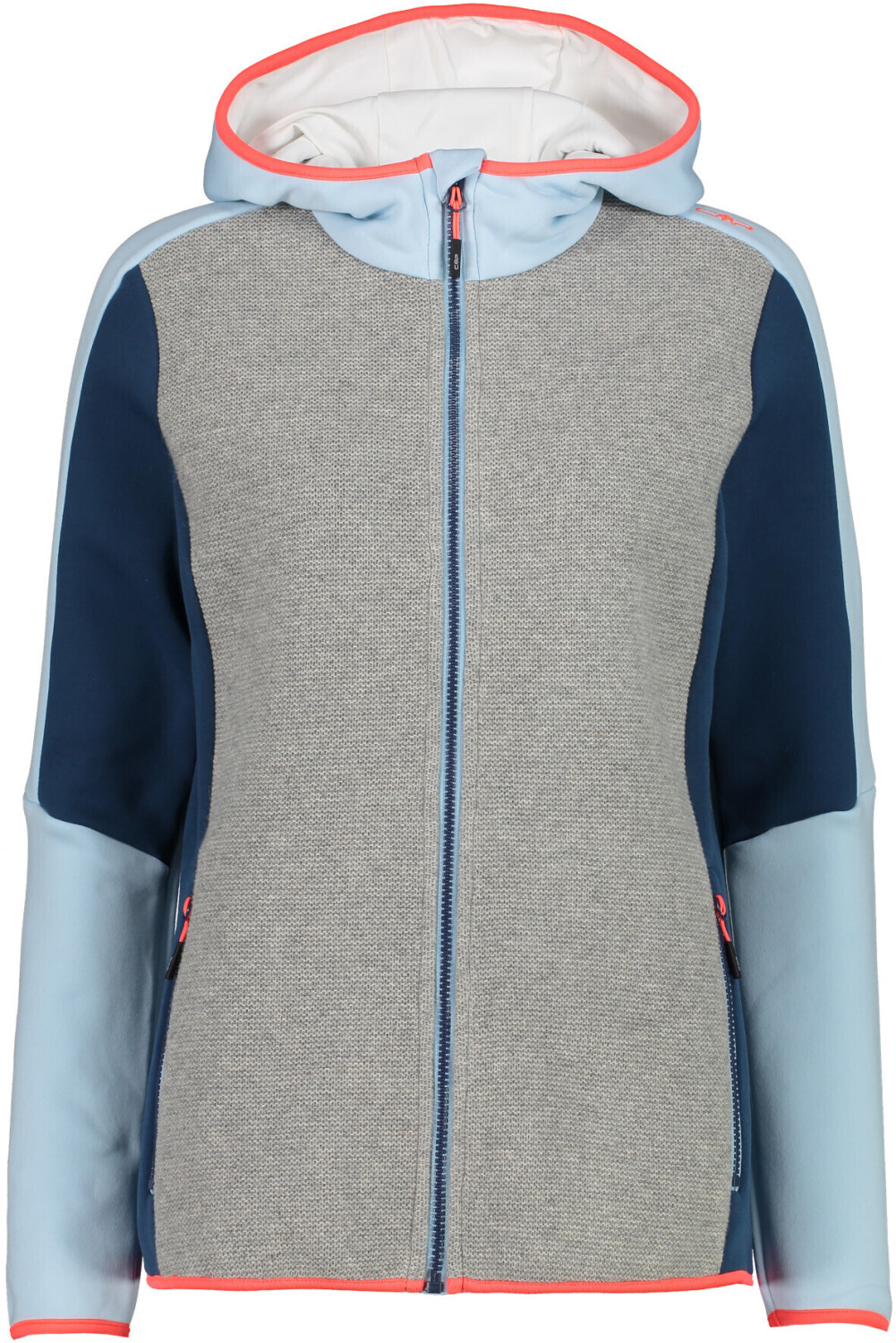 CMP Woman Jacket Fix Hood (32M2086) cristall blue