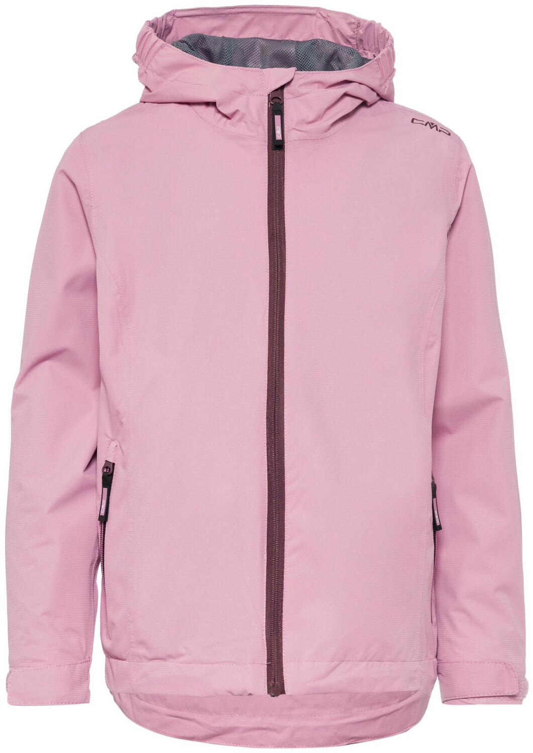 CMP Girl's Waterproof Jacket in Ripstop (39X7985) fard