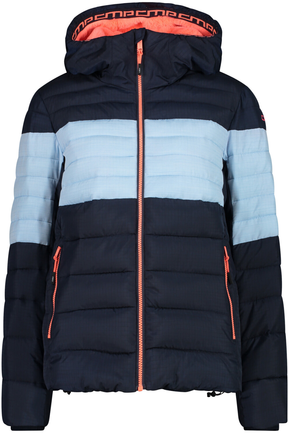 CMP Woman Jacket Fix Hood (32Z4176) black blue
