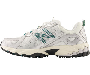 Silver new balance sneakers on sale
