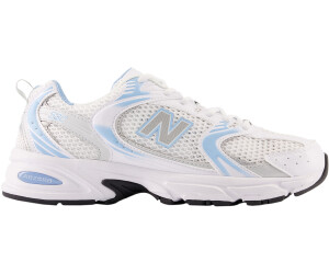 New balance shop blue and white