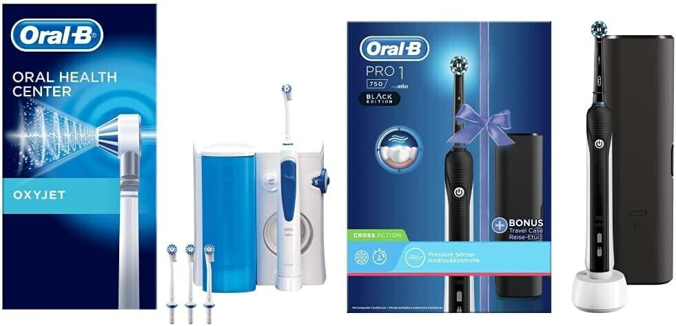 Oral-B Professional Care OxyJet MD20 + Pro 1 750 Black Edition ab 77,98 ...