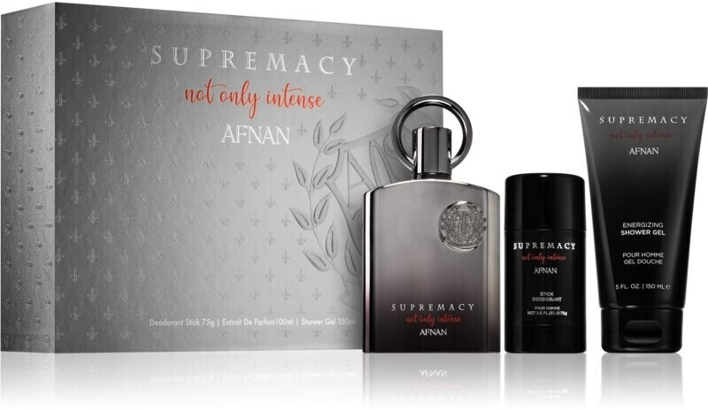 Afnan Supremacy Not Only Intense Set (EdP 100ml + SG 250ml + DS 75g)