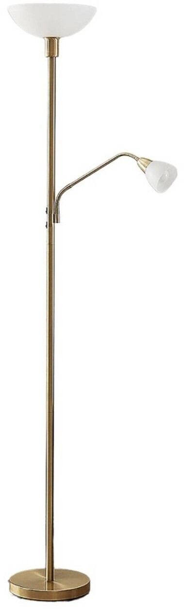 Lindby Floor lamp JOST 1xE27/8W LED + 1xE14/5W LED