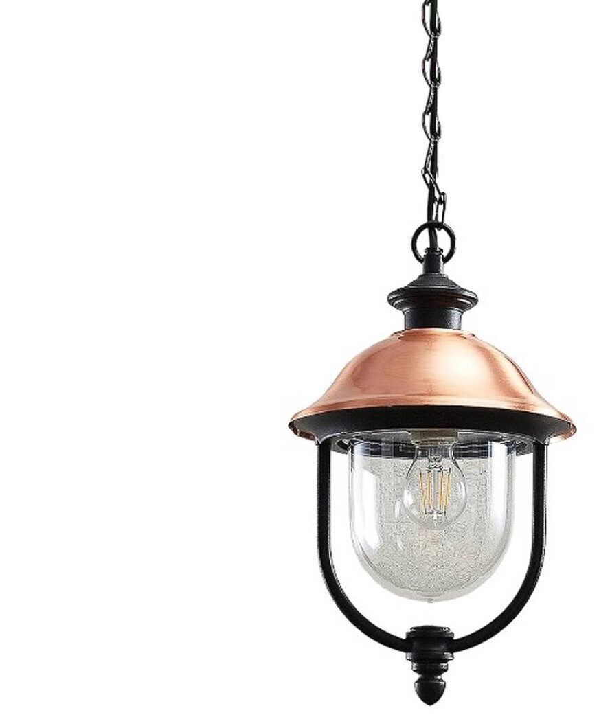 Lindby Outdoor hanging lamp on chain CLINT 1xE27/60W/230V IP44