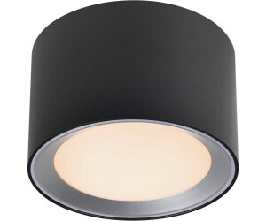 Nordlux Landon LED-Bad-Deckenleuchte EEK: F (A - G) LED LED 6.5 W Warmweiß  bis Neutralweiß Schwarz ab 23,86 € | Preisvergleich bei | Deckenlampen
