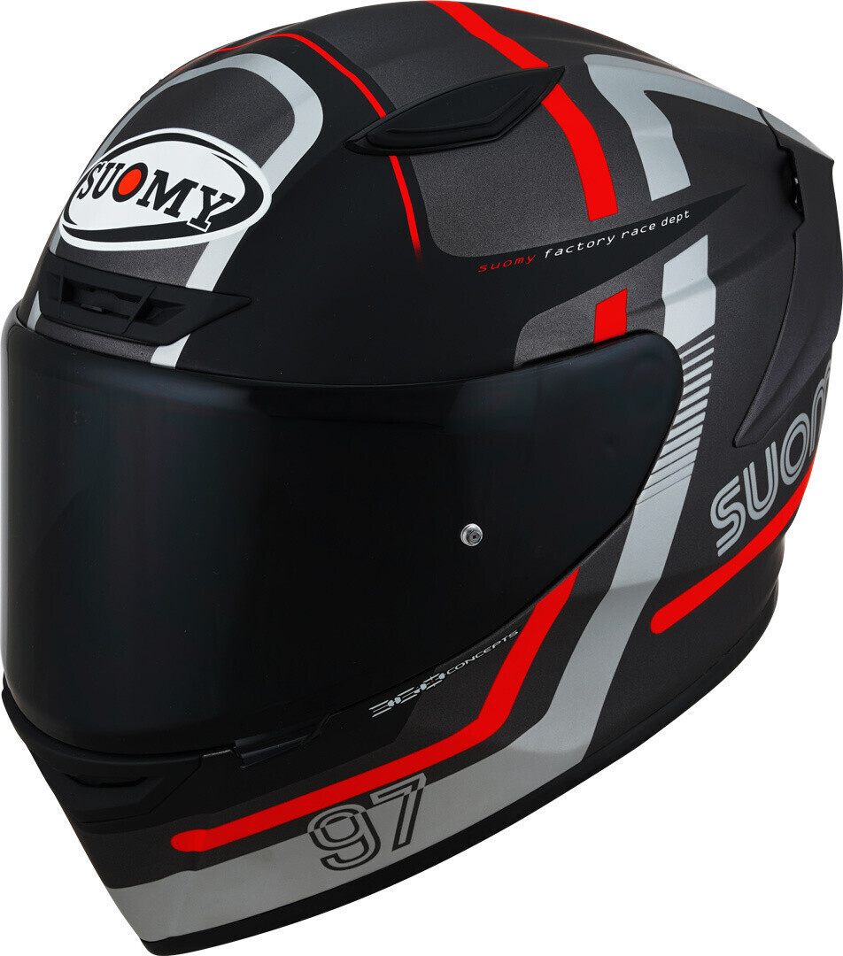 Suomy Track-1 Ninety Seven 2023 Black/Red