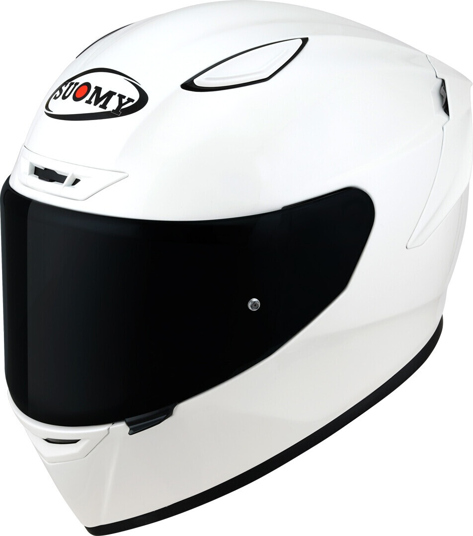 Suomy Track-1 Plain White
