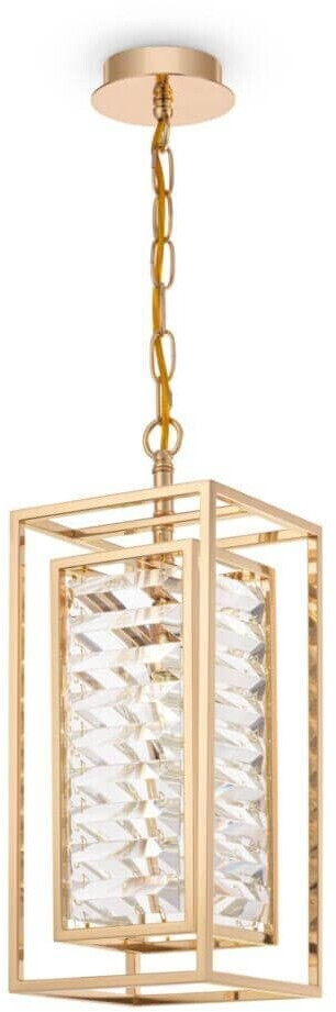 Pendelleuchte Gold Glas
