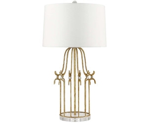 EXO Lighting TESS Tischleuchte Weiß – Minimalistische Stativ-Tischlampe Aus Stahl, E27 Fassung, Ø 30 Cm X 60 Cm