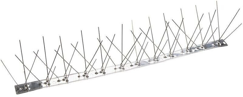 Fixman Barrettes de pics métalliques anti-volatiles