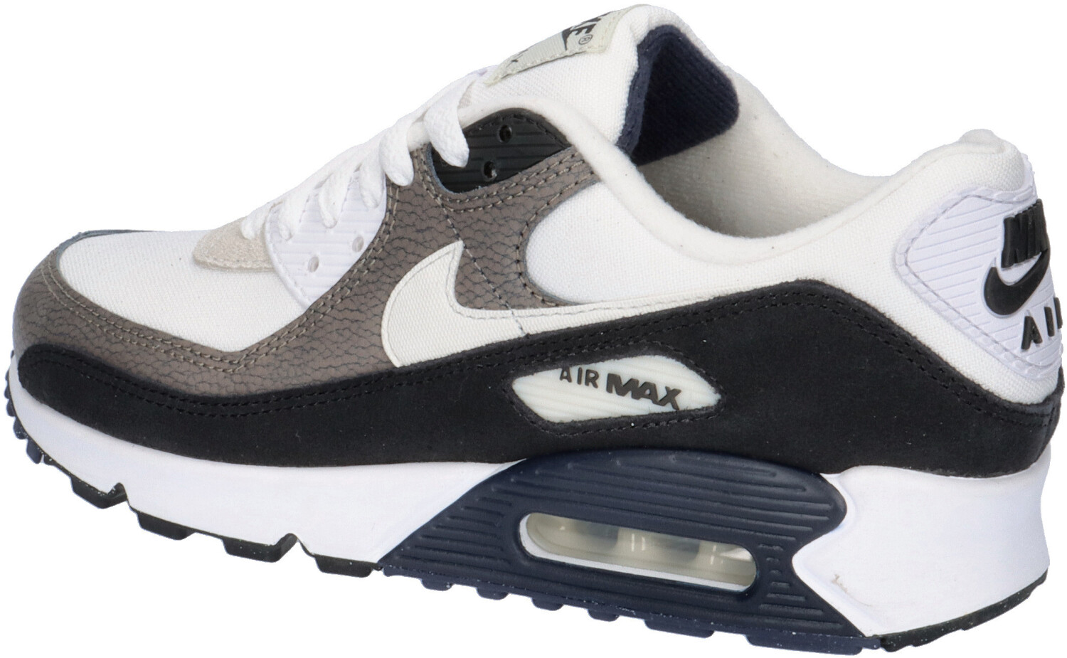 Nike air max 90 essential grey mist/white-black-dark grey cheap