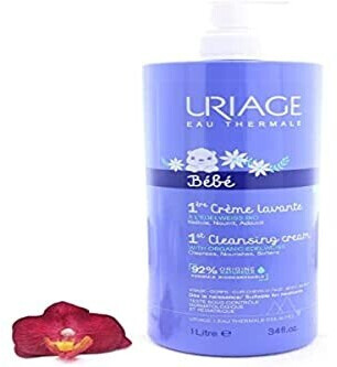 Uriage Bébé 1st Cleansing Cream With Organic Edelweiss 1L au meilleur prix  sur