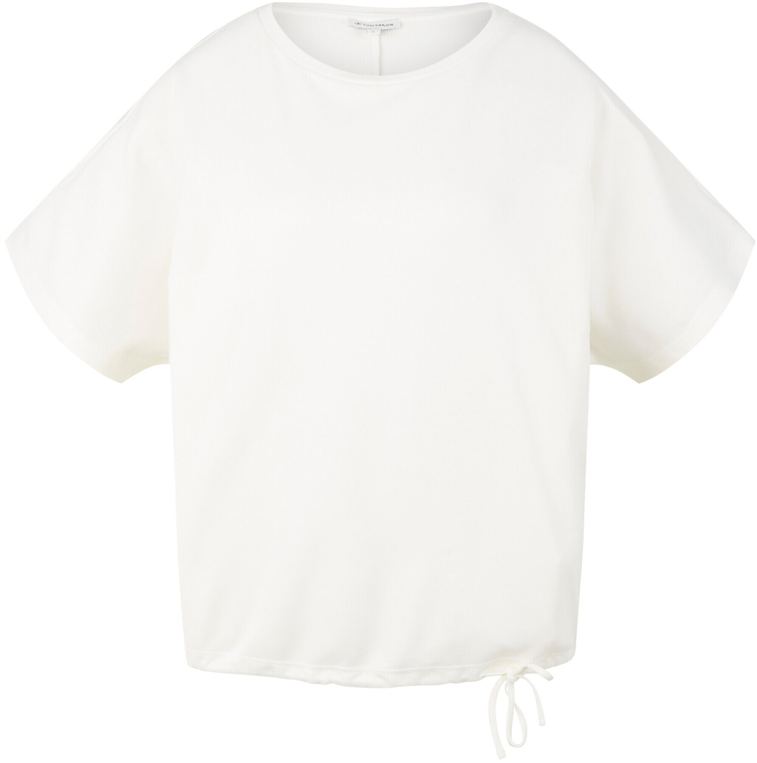 Tom Tailor T-Shirt mit whisper ab 19,40 (1035854-10315) € white bei Schnürung | Preisvergleich
