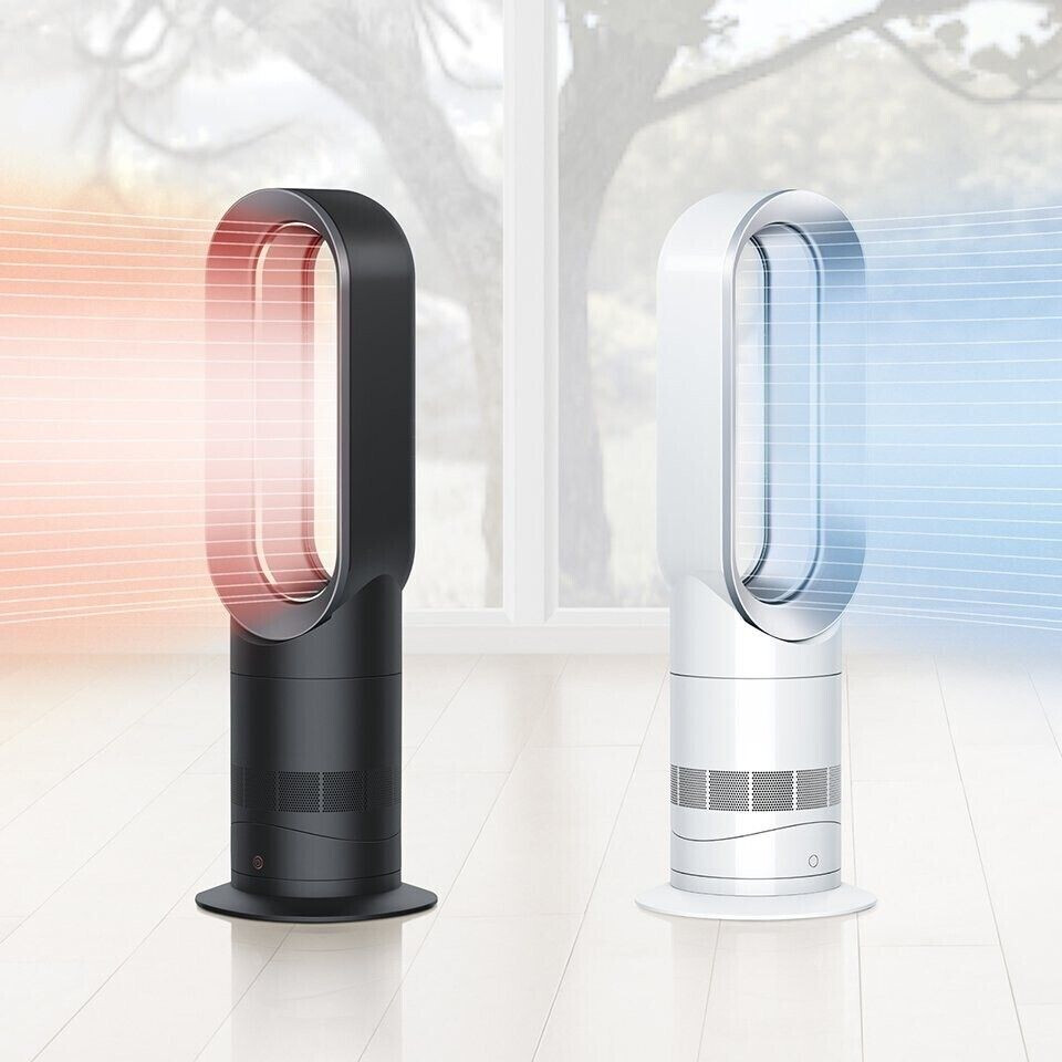Putztuch & Dyson - AM09 - Hot & Cool - Heizlüfter und Ventilator  (Weiß/Nickel) : Amazon.de: Küche, Haushalt & Wohnen