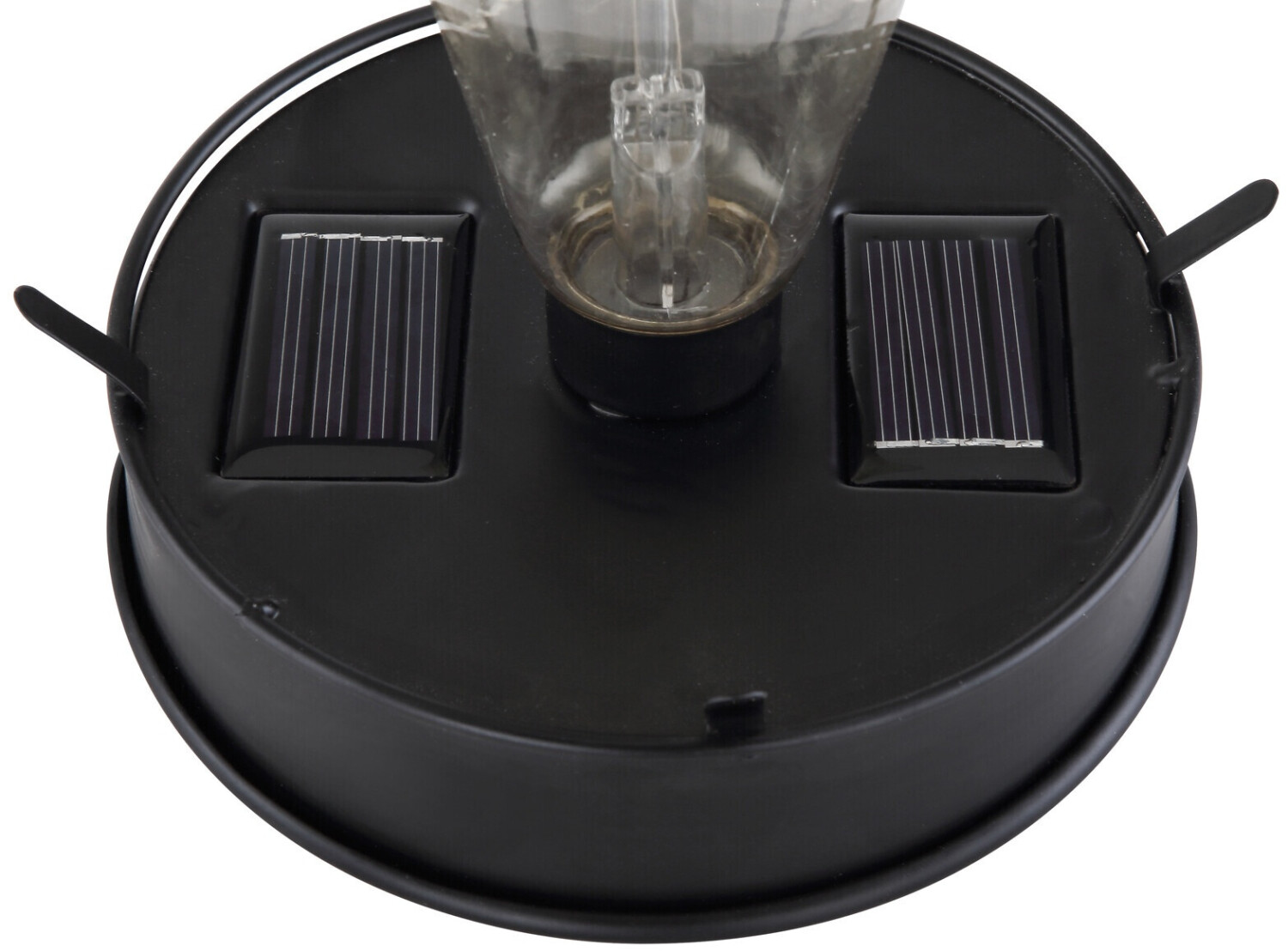 Lumisky Handleuchte Aura – Solar & Kabellos, Bambusgriff, Dimmbares LED-Licht, 27 Cm Hoch, IP44