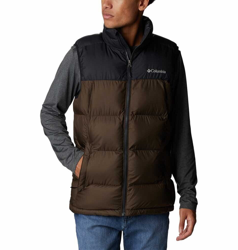 Columbia Men's Pike Lake Vest cordovan/black