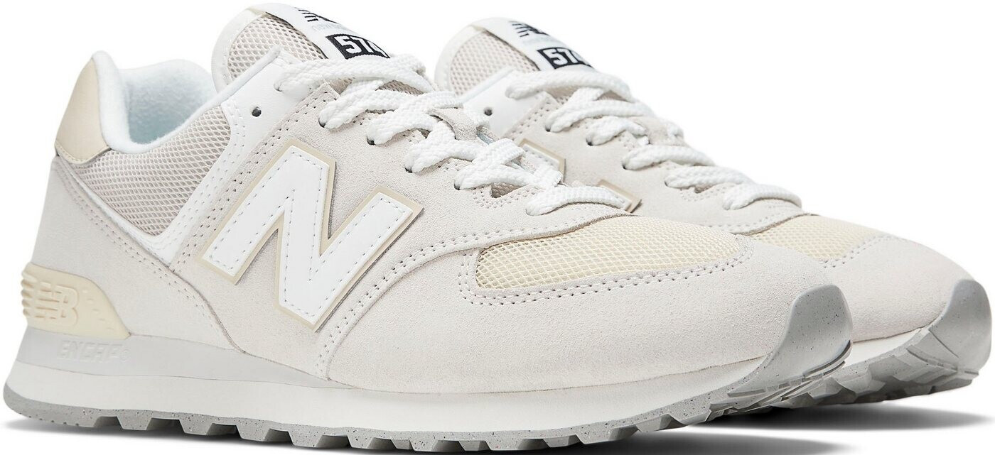 New Balance 574 Unisex white grey U574FOG au meilleur prix sur idealo